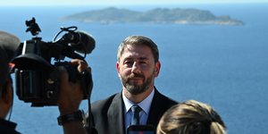 Ο Νίκος Ανδρουλάκης στο Καστελόριζο