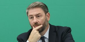 Ο πρόεδρος του ΠΑΣΟΚ, Νίκος Ανδρουλάκης