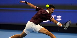 Ο Νόβακ Τζόκοβιτς σε παιχνίδι του στο China Open