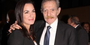 Η Όλγα Κεφαλογιάννη με τον θείο της Γιώργο Βαρδινογιάννη