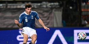 Ο Φώτης Ιωαννίδης με τη φανέλα της Εθνικής