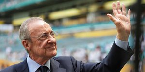 O πρόεδρος της Ρεάλ Μαδρίτης, Φλορεντίνο Πέρεθ