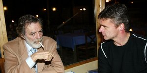 Ο Βαζέχα με τον Γιώργο Βαρδινογιάννη