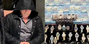 Πίσω από την παπουτσοθήκη έκρυβε εκατομμύρια και 92 ρολόγια -Τα ευρήματα στο σπίτι του Mr Pizza Fan, τι βρέθηκε στα γραφεία