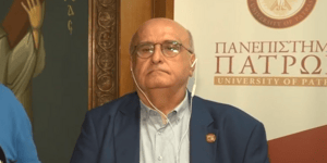 Ο Πρύτανης του Πανεπιστήμιου Πατρών, Χρήστος Μπούρας