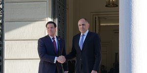 Μάρκο Ρούμπιο, Γιώργος Γεραπετρίτης