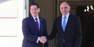 Μάρκο Ρούμπιο και Γιώργος Γεραπετρίτης στο ΥΠΕΞ