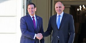 Μάρκο Ρούμπιο και Γιώργος Γεραπετρίτης στο ΥΠΕΞ