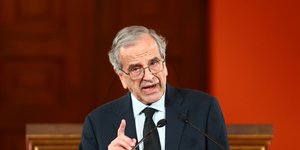 Αντώνης Σαμαράς ομιλία στο "Βήμα"