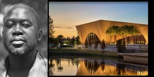 Ο Sir David Adjaye και η μοναδική ματιά του στην αρχιτεκτονική / Φωτογραφία: Chris Schwagga, Κέντρο Εκδηλώσεων Winter Park στη Φλόριντα, Adjaye Associates