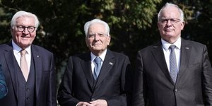 O Φρανκ-Βάλτερ Σταϊνμάϊερ, o Σέρτζιο Ματαρέλα και ο Κωνσταντίνος Τασούλας