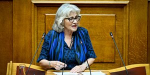 Η ανεξάρτητη βουλευτής, Θεανώ Φωτίου
