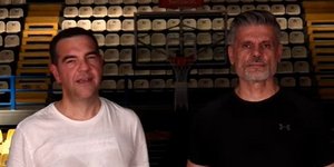 Αλέξης Τσίπρας και Αγγελος Κορωνιός
