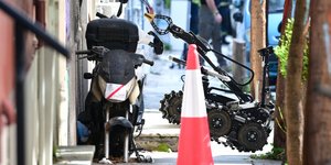 Ύποπτο αντικείμενο στην οδό Σισίνη 