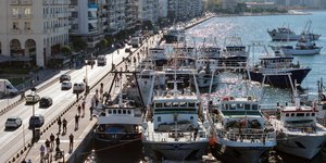 Κινητοποίηση αλιέων στον Θερμαϊκό κόλπο