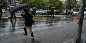 Βροχή στην Αθήνα