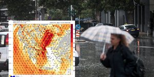 βροχη χαρτης