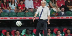 O προπονητής της Εθνικής Πορτογαλίας, Ζόρζε Ζεσούς στον αγώνα με την Ουαλία στο Nations League