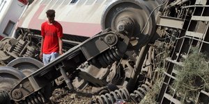 Εκτροχιασμός τρένου στην Αίγυπτο/ Φωτογραφία egypttoday