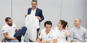 Φωτογραφίες: ΑΠΕ-ΜΠΕ/ΓΡΑΦΕΙΟ ΤΥΠΟΥ ΝΔ/ΔΗΜΗΤΡΗΣ ΠΑΠΑΜΗΤΣΟΣ