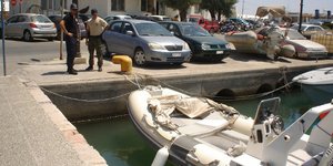 Οι Τούρκοι ζητούν τους συλληφθέντες στη Χίο με το σκάφος- οπλοστάσιο