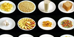 Ετσι μοιάζουν οι τροφές που έχουν 200 θερμίδες -Τι πρέπει να τρώμε και τι να απο