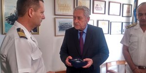 Ο υπουργός Ναυτιλίας και Νησιωτικής Πολιτικής Φώτης Κουβέλης