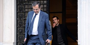 Γιατί ο Αντώνης Σαμαράς έφυγε τρέχοντας από το Μέγαρο Μαξίμου
