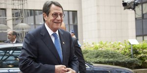 Αναστασιάδης: Να σταματήσει η Αγκυρα τις παραβιάσεις (EUROKINISSI)