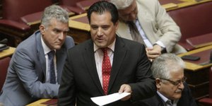 Γεωργιάδης: Κανείς δεν μου τράβηξε το αφτί για τη δήλωση για τις τράπεζες