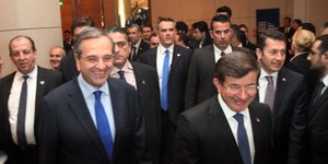 Σε εξέλιξη το Ανώτατο Συμβούλιο Συνεργασίας Ελλάδας -Τουρκίας (EUROKINISSI/ ΑΛΕΞΑΝΔΡΟΣ ΖΩΝΤΑΝΟΣ)