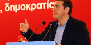 Τσίπρας για Σαμαρά: Προπαγανδιστής της χρεοκοπίας (EUROKINISSI/ ΓΙΩΡΓΟΣ ΠΑΠΑΝΙΚΟΛΑΟΥ)