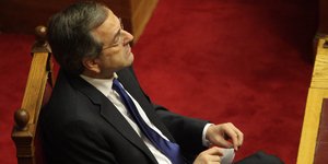 Διάγγελμα Σαμαρά σε λίγο (EUROKINISSI/ ΓΙΑΝΝΗΣ ΠΑΝΑΓΟΠΟΥΛΟΣ)