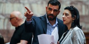 Ο Πέτρος Κωνσταντινέας /Φωτογραφία intime news