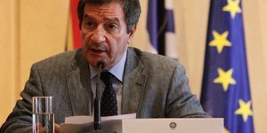 Στιγμιότυπο από τη συνέντευξη τύπου - eurokinissi
