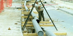 Το δύο νέα δίκτυα θα κατασκευασθούν με αγωγούς από πολυαιθυλένιο