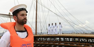 Τον ξενάγησε το πλήρωμα φωτογραφία: intimenews ΠΑΝΑΓΙΩΤΟΠΟΥΛΟΣ ΝΙΚΟΣ