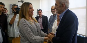 Παρόντες ήταν ο δήμαρχος Αθηναίων Γιώργος Καμίνης