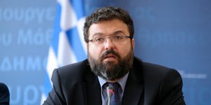 Ο Γιώργος Βασιλειάδης/ Φωτογραφία intime news