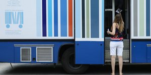 Τα βιβλία επιστρέφονται στην Κινητή Βιβλιοθήκη ή στο Σταθμό Λαρίσης