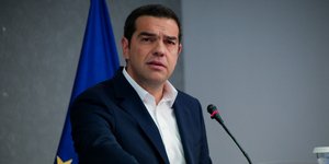 Ο Αλέξης Τσίπρας/ Φωτογραφία intime news