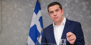 Ο Αλέξης Τσίπρας/ Φωτογραφία intime news