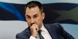 Ο Αλέξης Χαρίτσης/ Φωτογραφία intime news