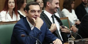Ο Αλέξης Τσίπρας/ Φωτογραφία intime news