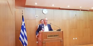 O Παναγιώτης Ρήγας /Φωτογραφία intime news