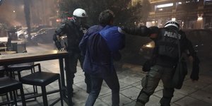 Επεισόδια Θεσσαλονικη/ Φωτογραφία intime news