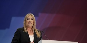 Η Φώφη Γεννηματά/ Φωτογραφία intime news