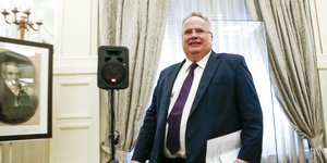 Ο Νίκος Κοτζιάς/ Φωτογραφία intime news
