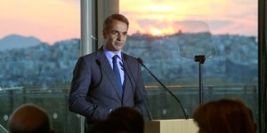 Ο Κυριάκος Μητσοτάκης/ Φωτογραφία intime news