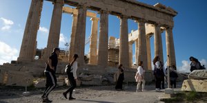 Πάνω στην Ακρόπολη